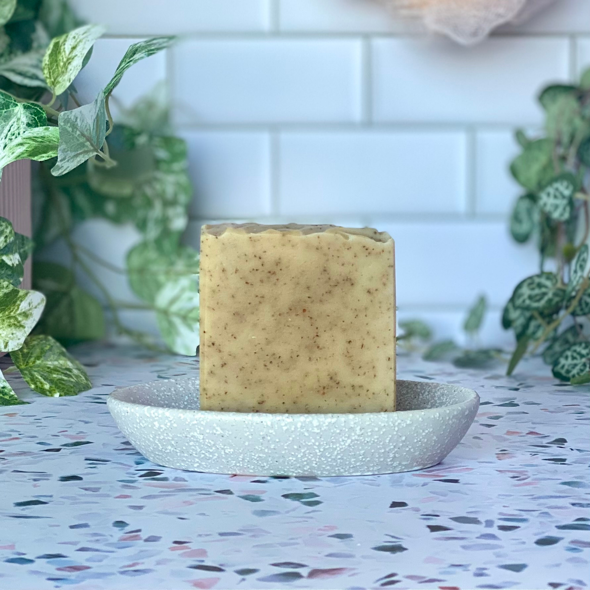 Lemongrass & Patchouli (Goat's Milk) (Essential Oils) (Scrubby)