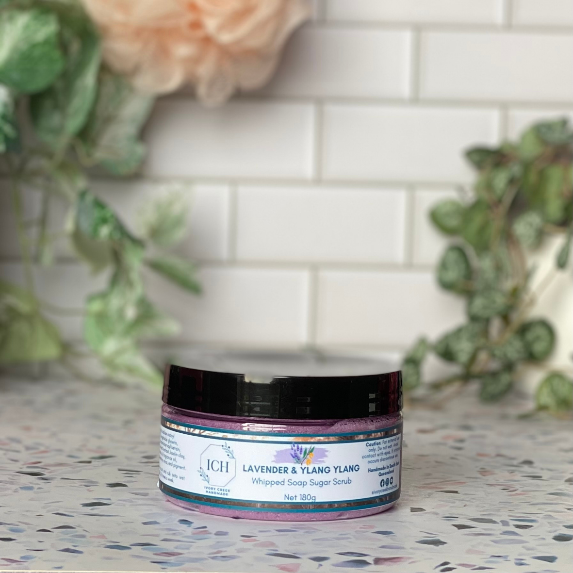 Lavender & Ylang Ylang Whipped Foaming Sugar Scrub