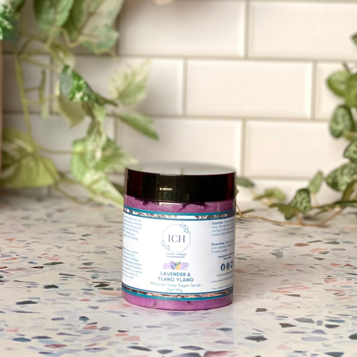Lavender & Ylang Ylang Whipped Foaming Sugar Scrub